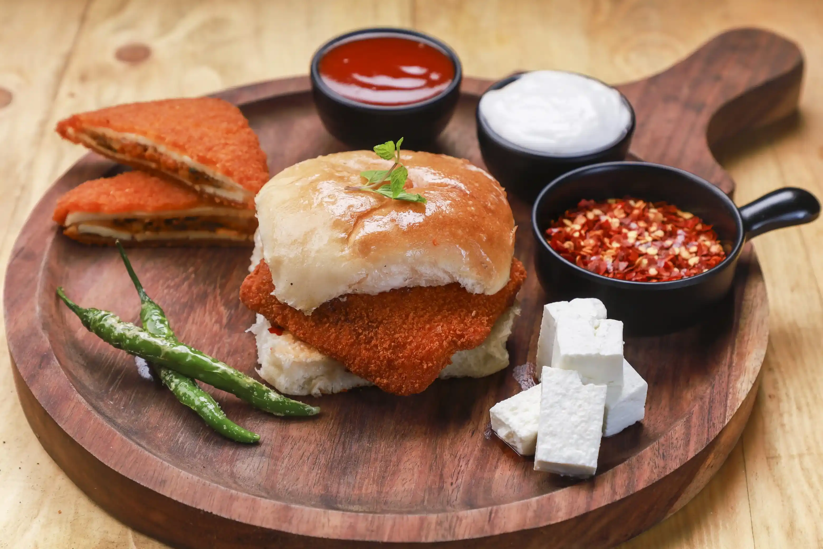 Panner Italian Vada Pav
